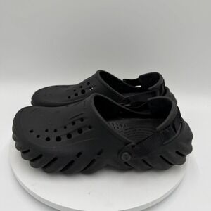 Crocs Unisex Echo Clog Black US Men's 8 Women's 10